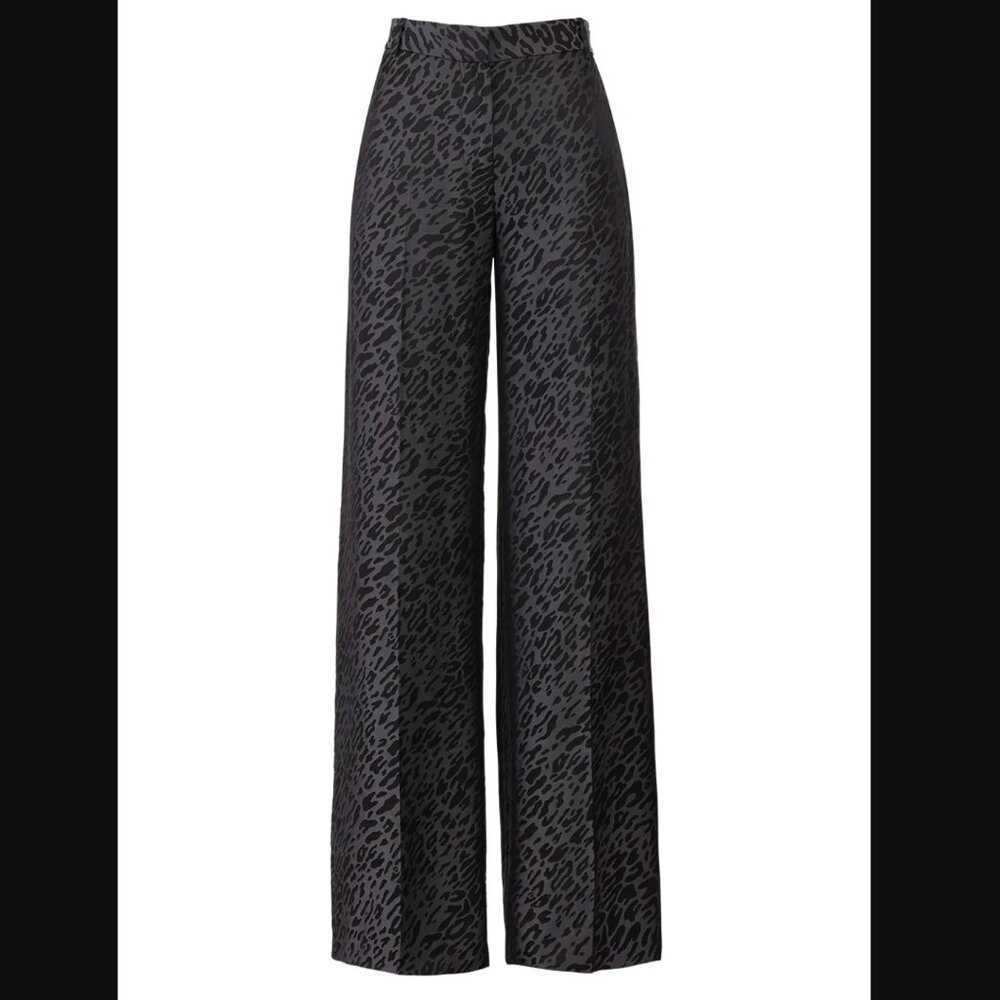 Equipment- Animal Print Flare Pants- sz. 4